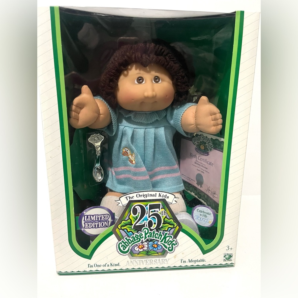 25th Anniversary Cabbage Patch Kids Doll - Blue Dress